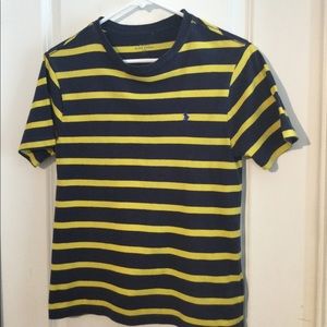 🔥🏇Polo Ralph Lauren Boy Navy and Yellow T-Shirt